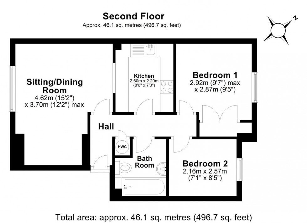 Floorplan for Farriers Close