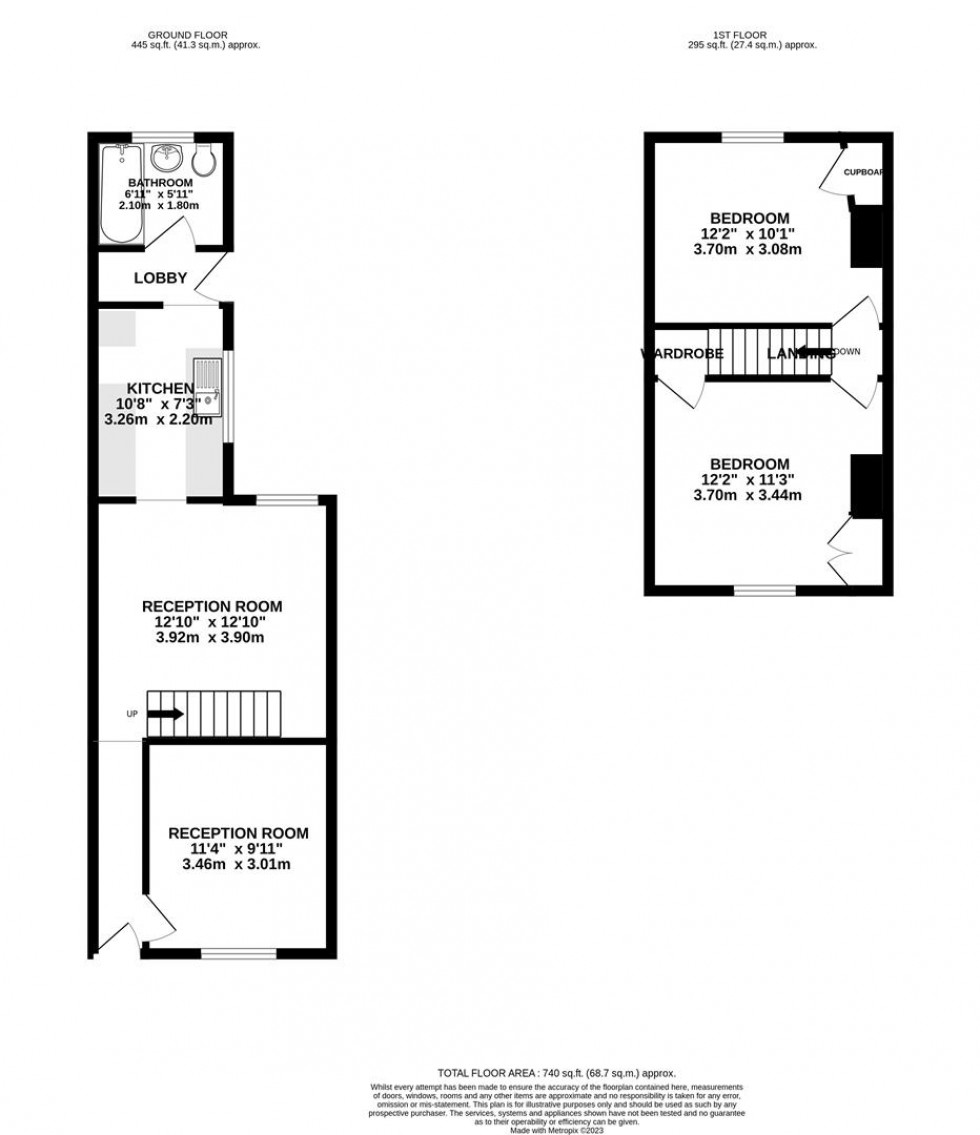 Floorplan for St. Marys Grove, Swindon
