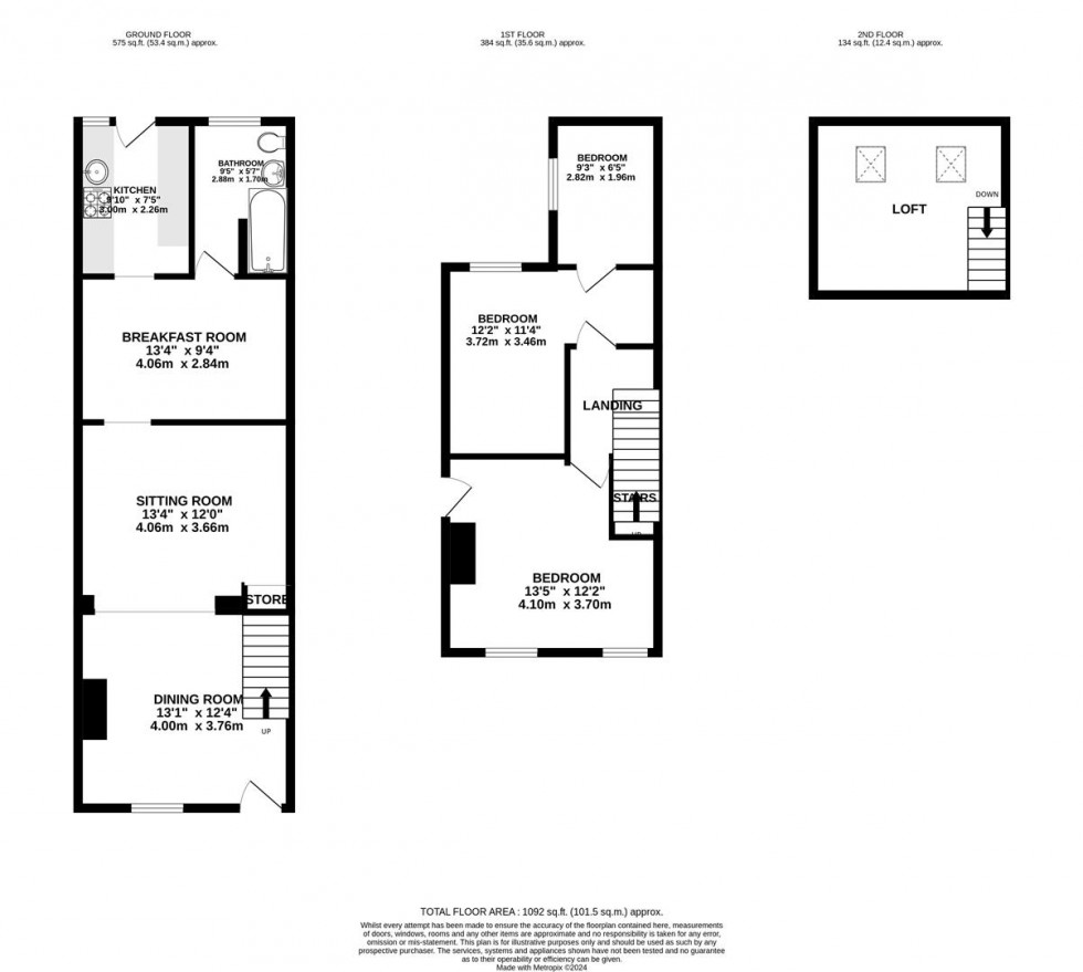 Floorplan for King William Street, Old Town