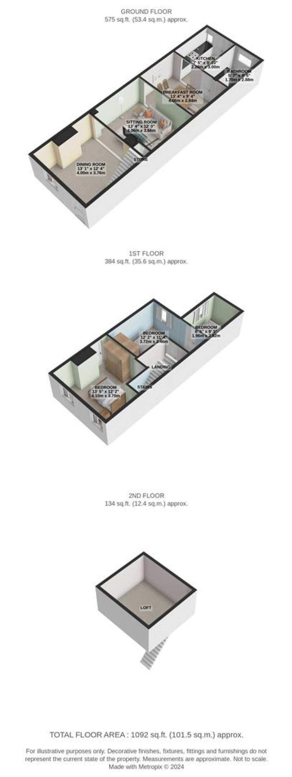 Floorplan for King William Street, Old Town