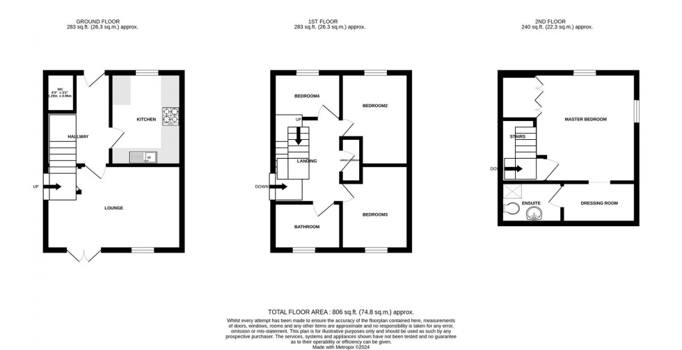 Floorplan for Leaze Street Wichelstow Swindon