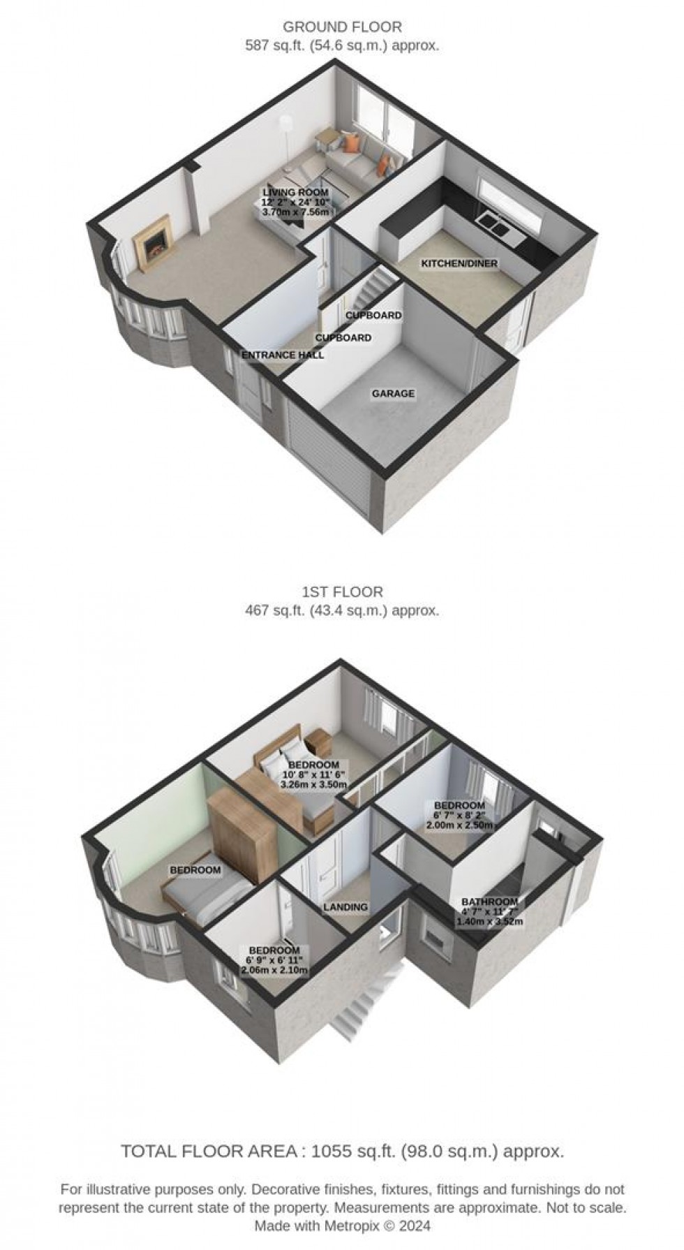 Floorplan for Bowood Road, Old Town, Swindon