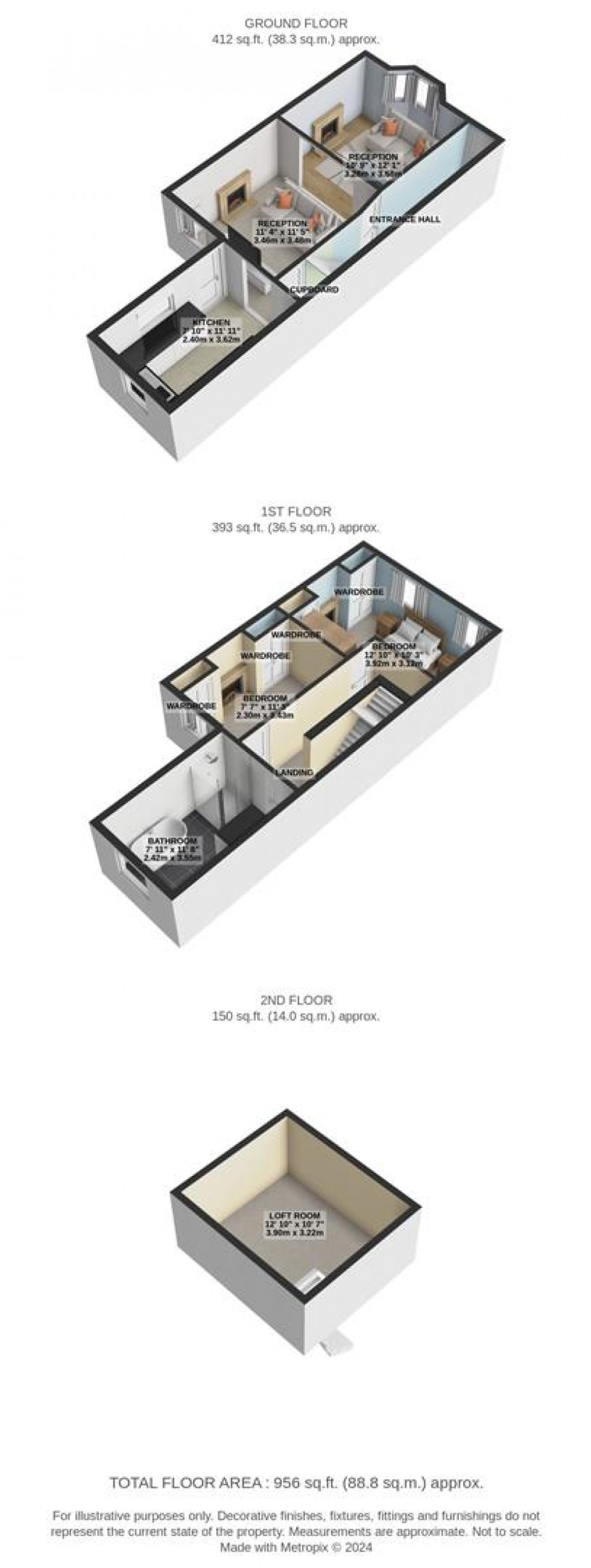 Floorplan for Kingshill Road, Old Town, Swindon