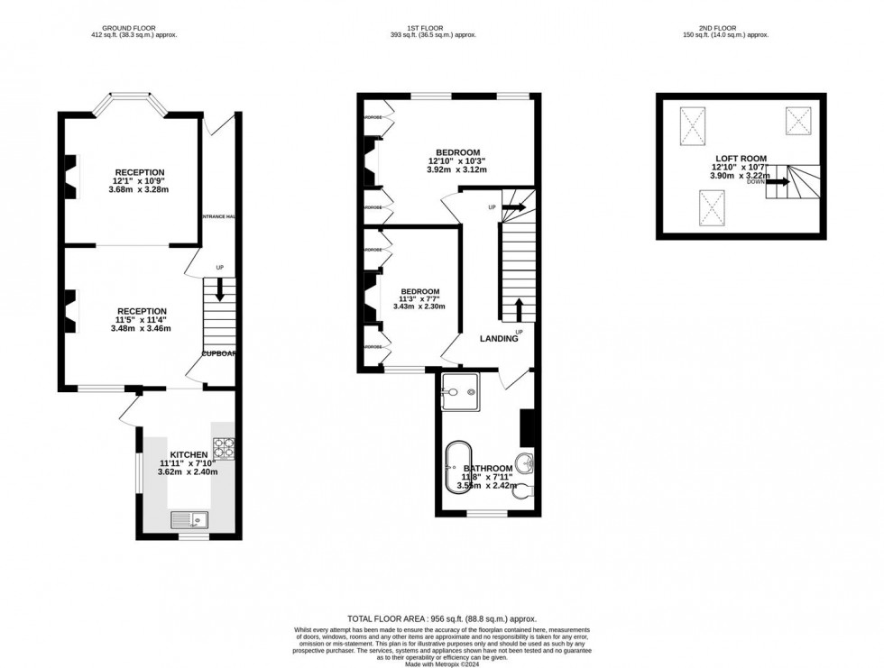 Floorplan for Kingshill Road, Old Town, Swindon