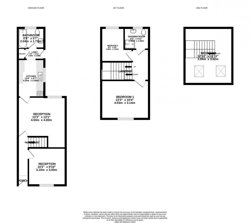 Floorplan for Chester Street, Swindon