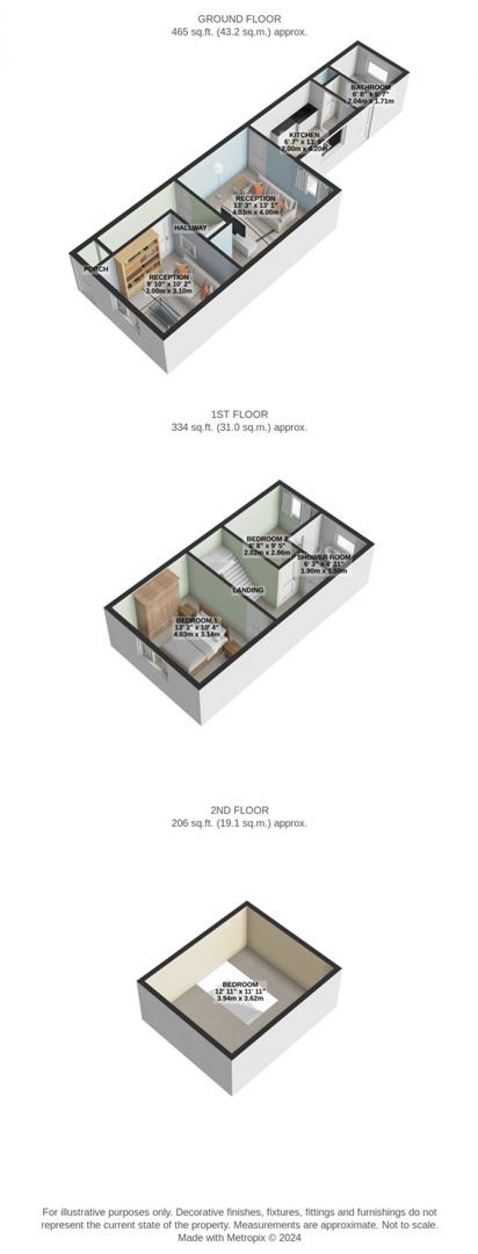 Floorplan for Chester Street, Swindon