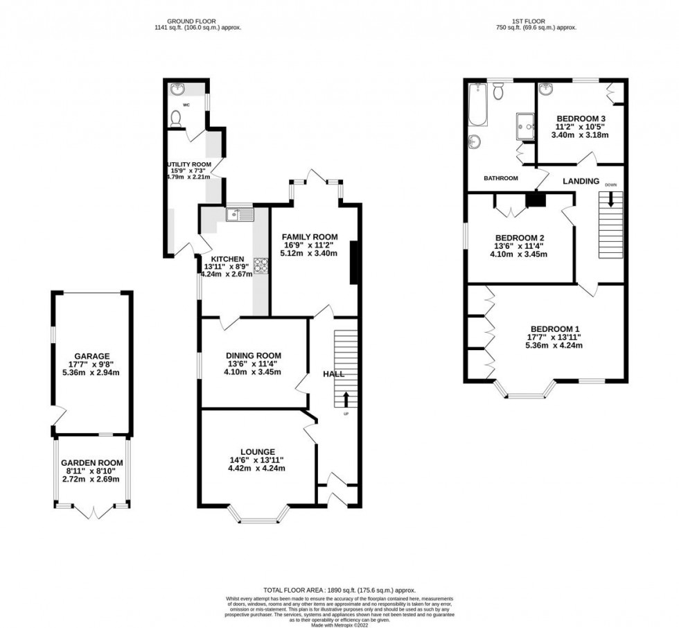 Floorplan for Westlecot Road