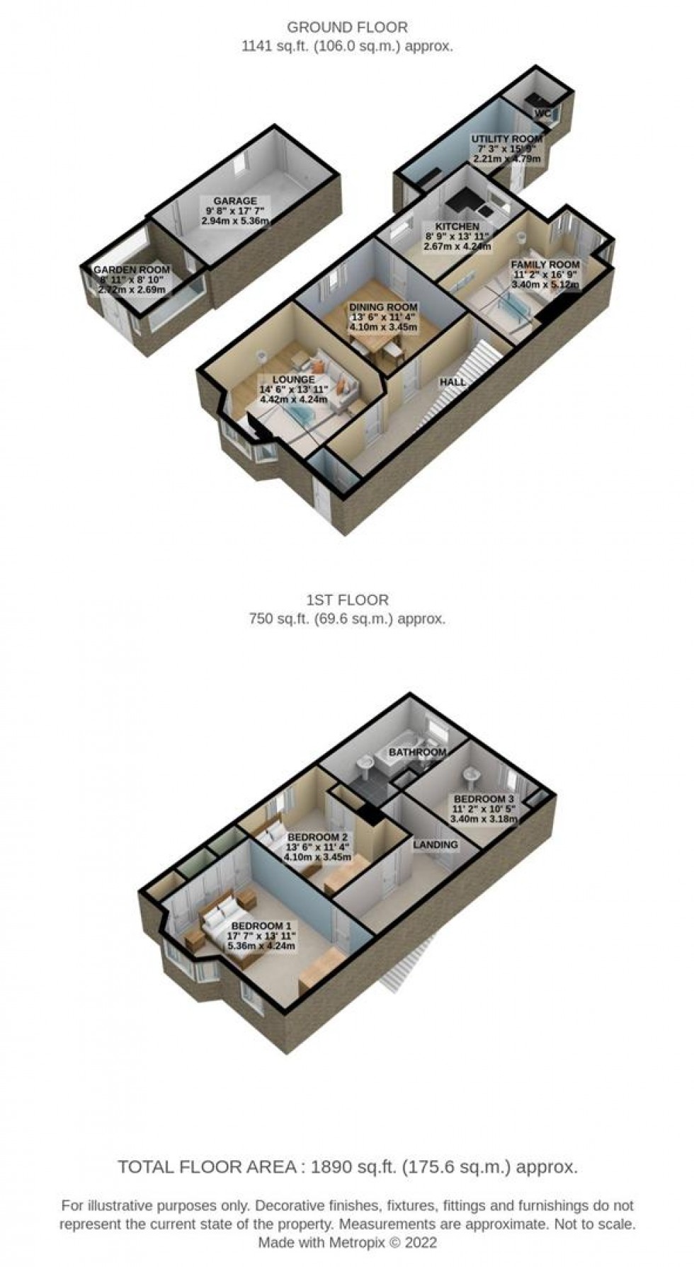 Floorplan for Westlecot Road