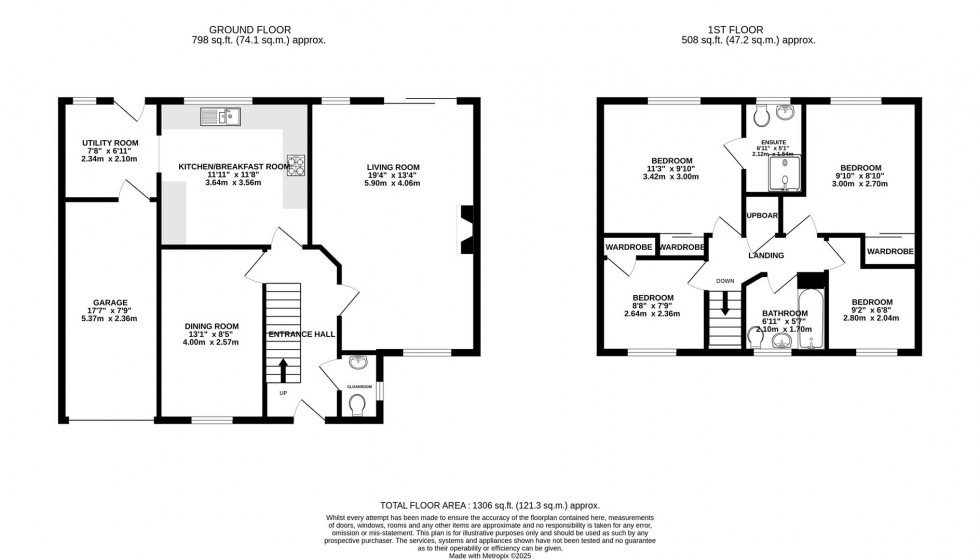 Floorplan for Sleaford Close, Grange Park, Swindon