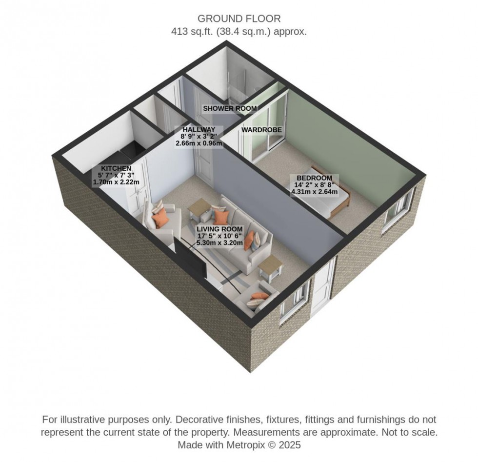 Floorplan for Grovelands Avenue, Swindon