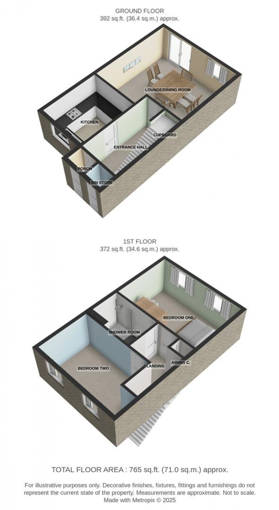 Floorplan for The Weavers, Swindon