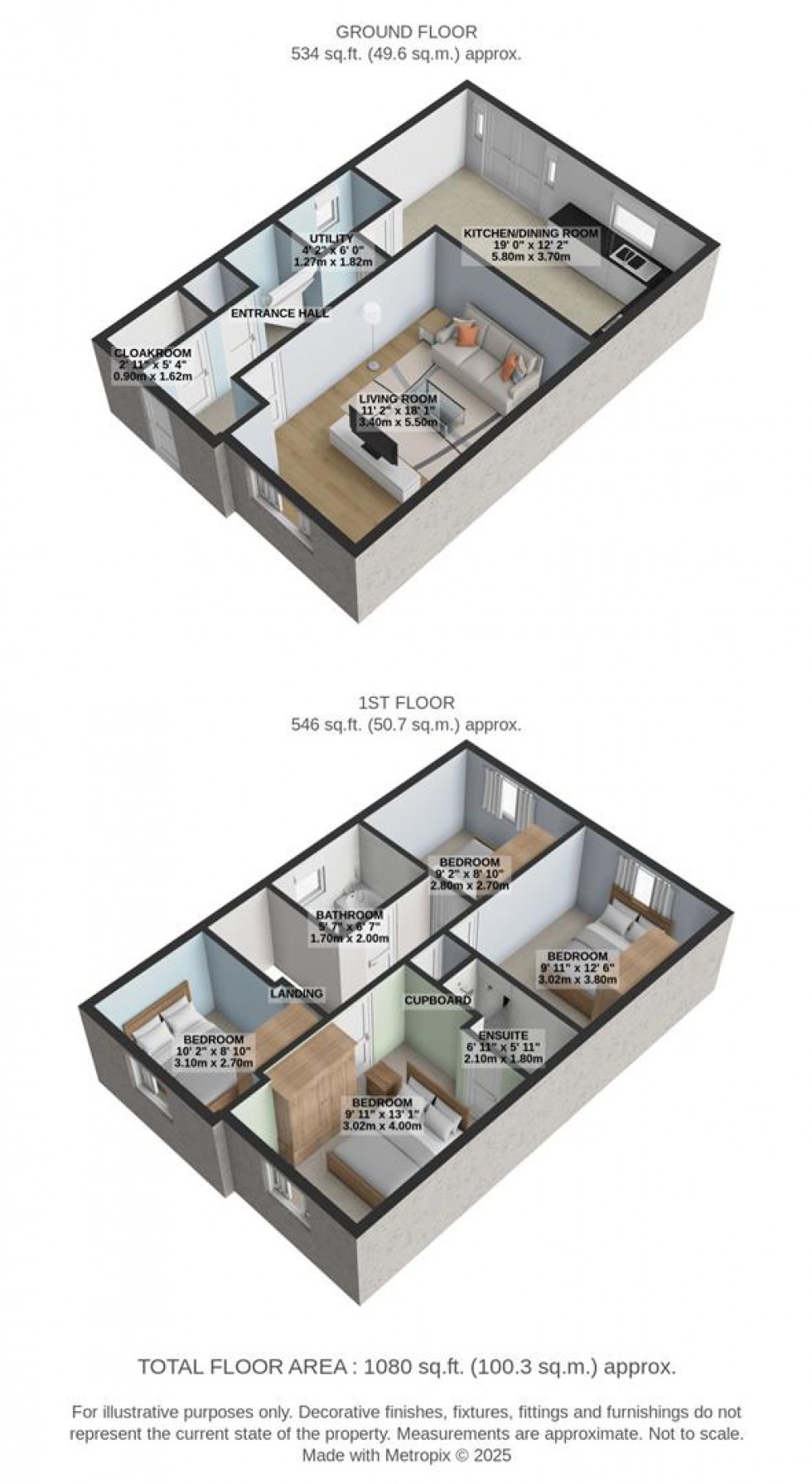 Floorplan for Letcombe Lane