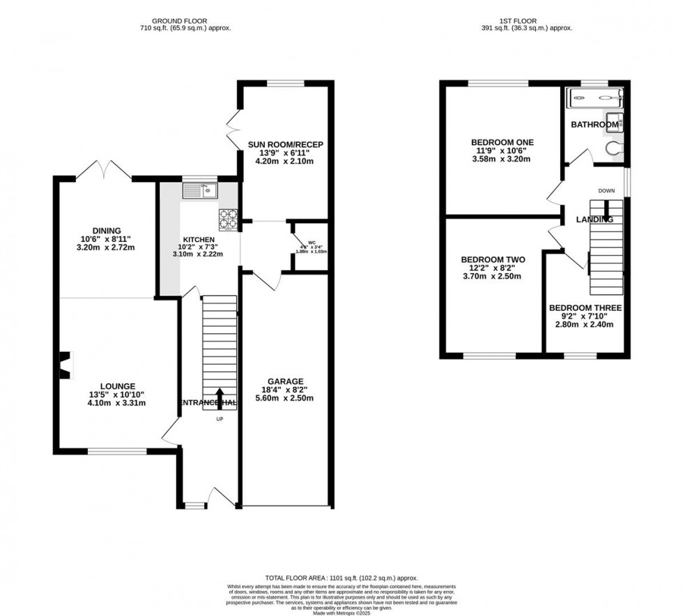 Floorplan for Kilsby Drive, Swindon