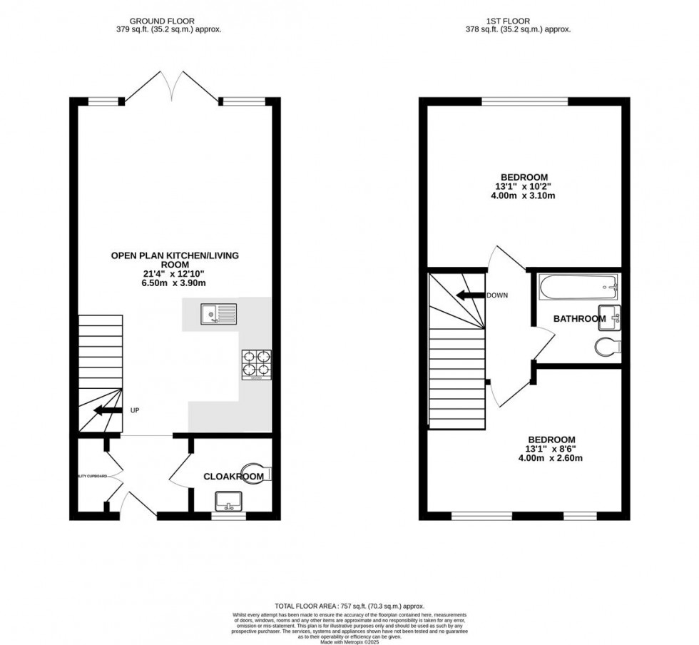 Floorplan for Homeleaze, Swindon