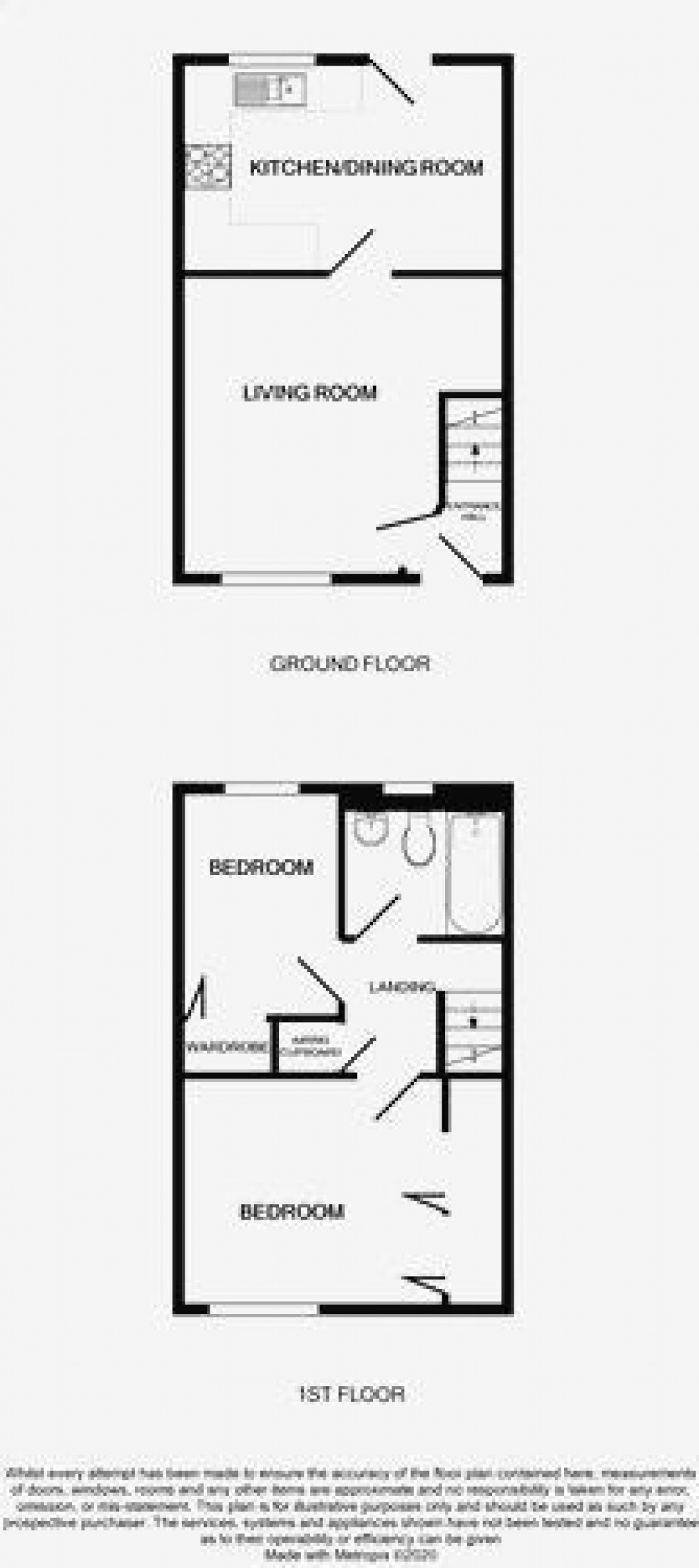 Floorplan for Redbridge Close, Rushey Platt, Swindon