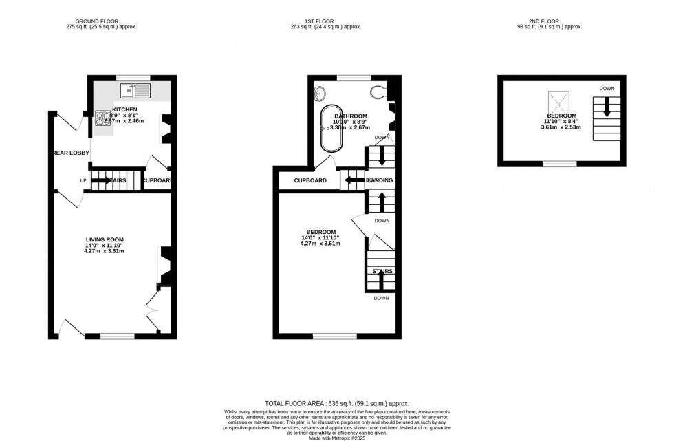 Floorplan for Marlborough Road, Old Town, Swindon