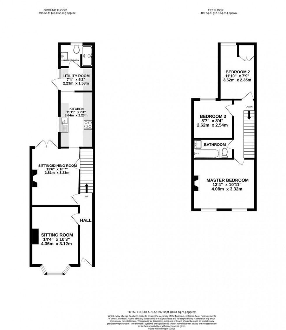 Floorplan for Morse Street, Swindon