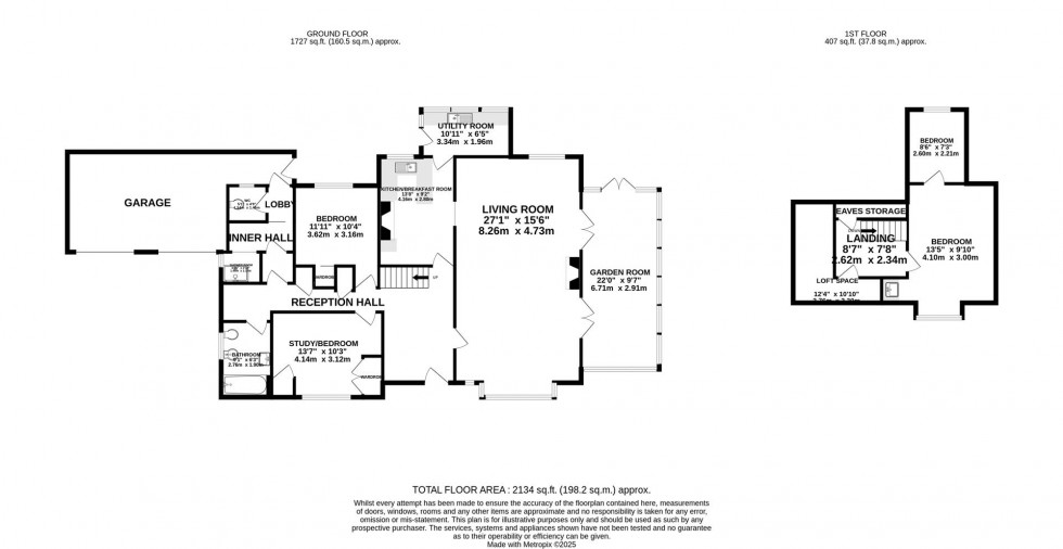 Floorplan for Ham Road, Liddington, Swindon