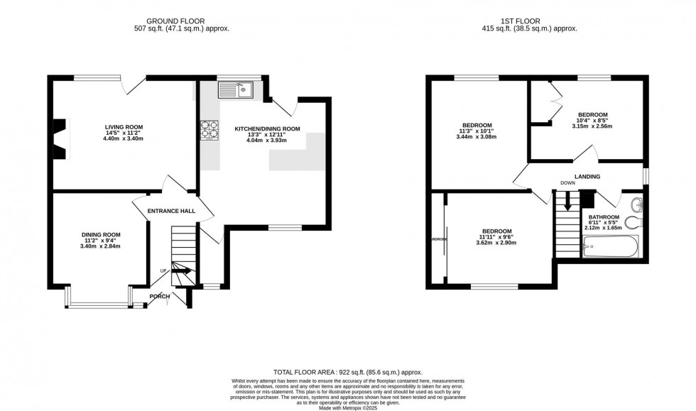 Floorplan for Shrivenham Road, Swindon