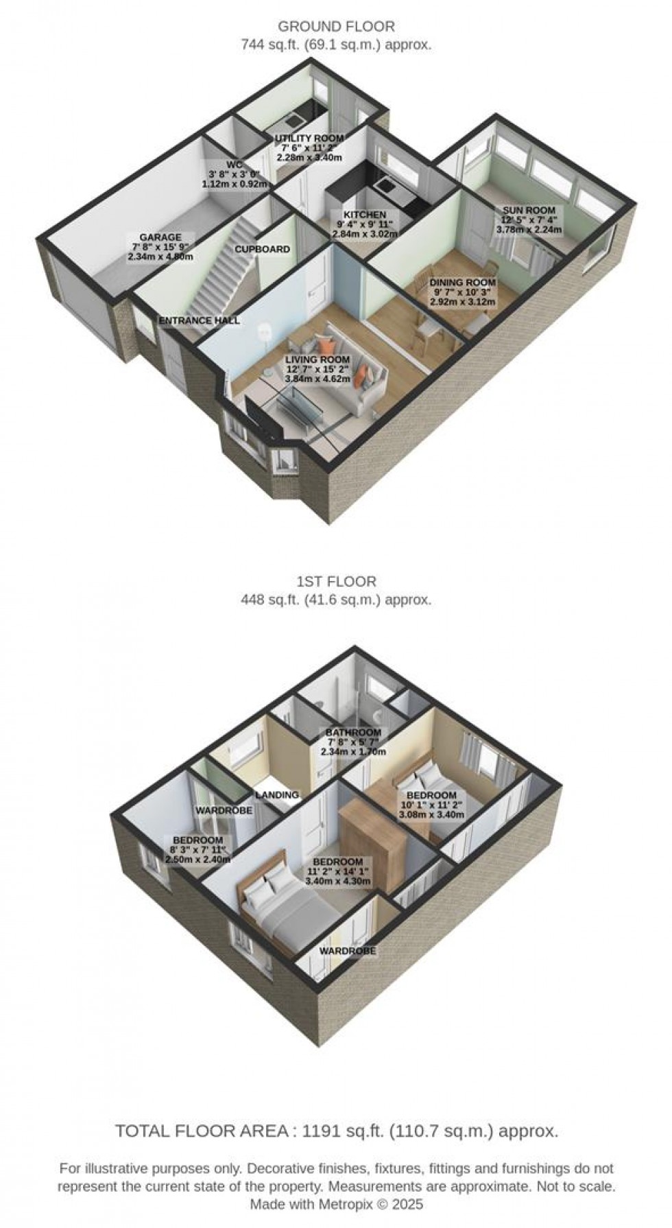 Floorplan for Kerrs Way, Wroughton, Swindon