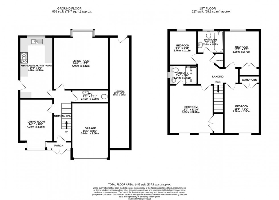 Floorplan for Sword Gardens, Rushey Platt, Swindon