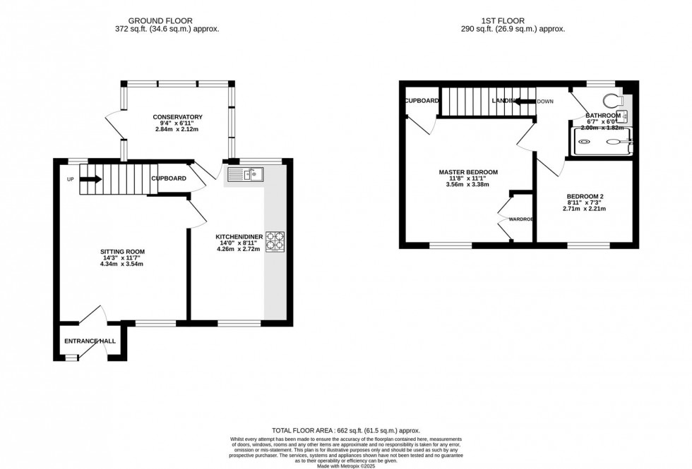 Floorplan for Eastleaze Road, Eastleaze, Swindon