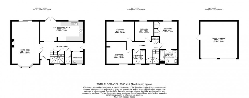 Floorplan for Kingscote Close, Nine Elms, Swindon