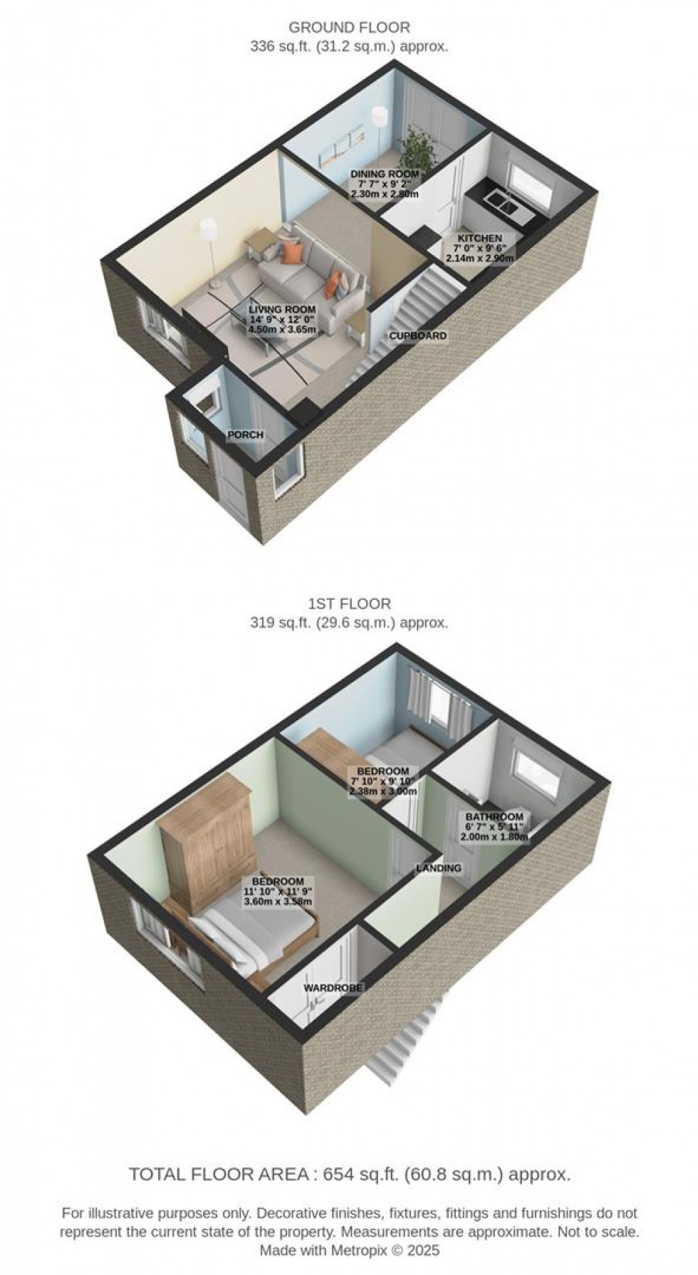 Floorplan for Sedgebrook, Liden, Swindon