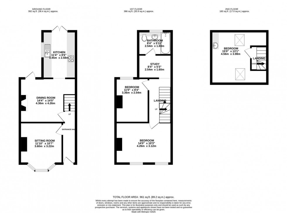 Floorplan for Montagu Street, Swindon