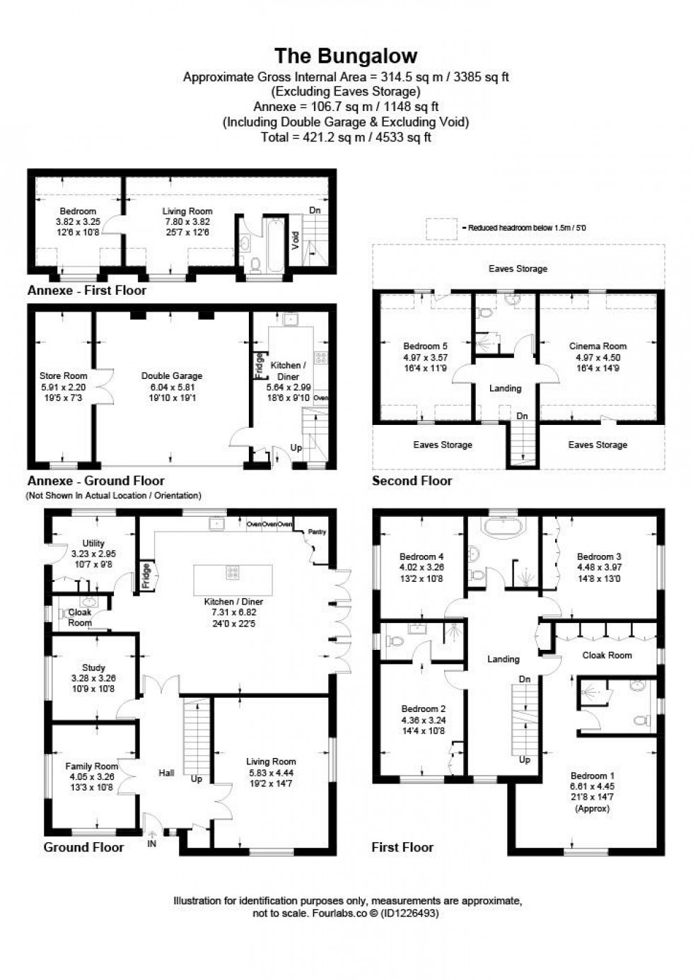 Floorplan for Washpool, Swindon