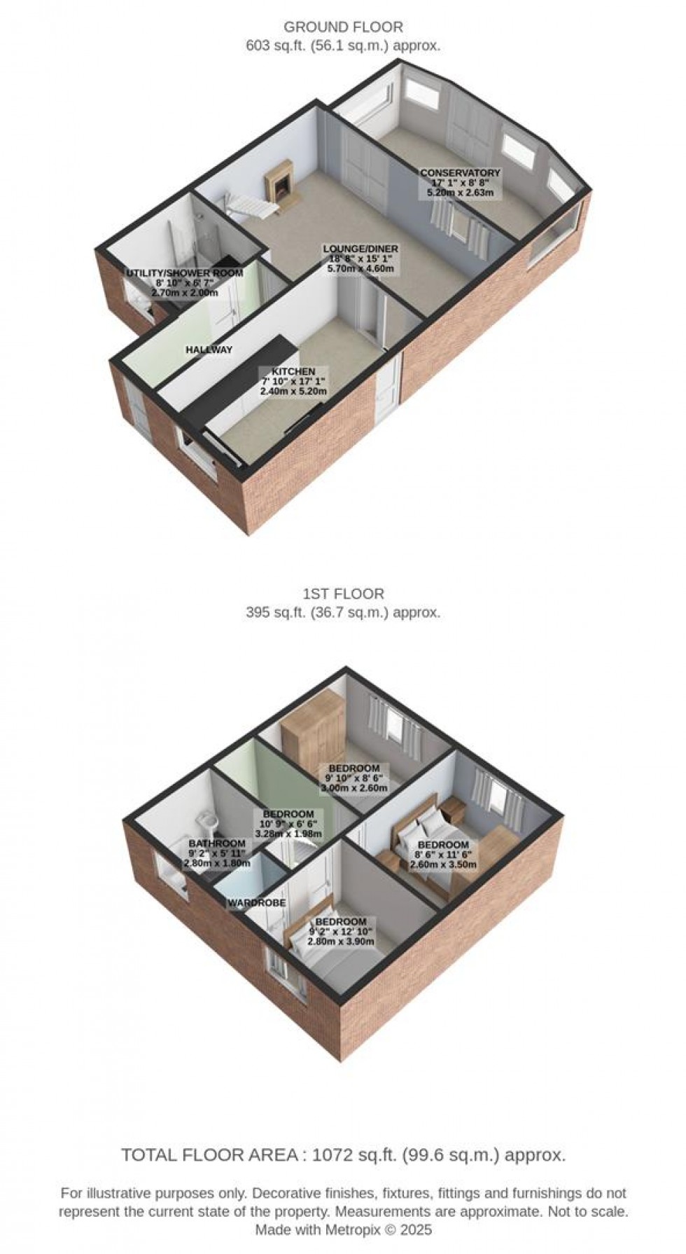 Floorplan for Whitby Grove, Swindon