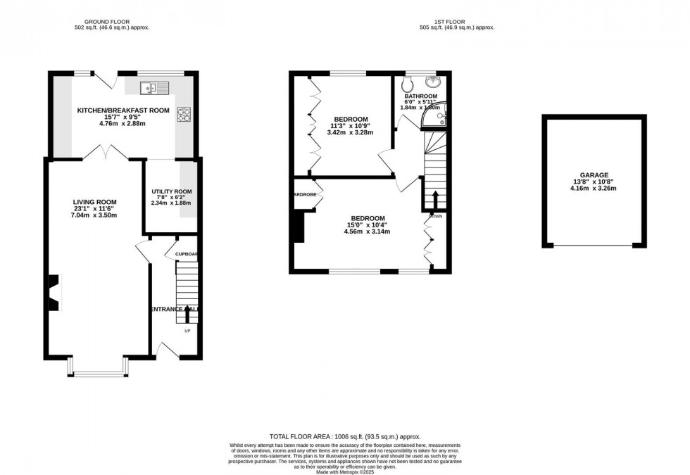 Floorplan for Ferndale Road, Swindon