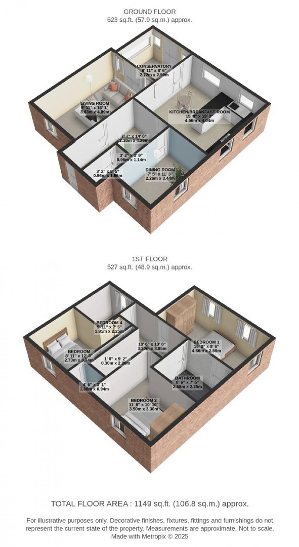 Floorplan for Stardust Crescent, Swindon