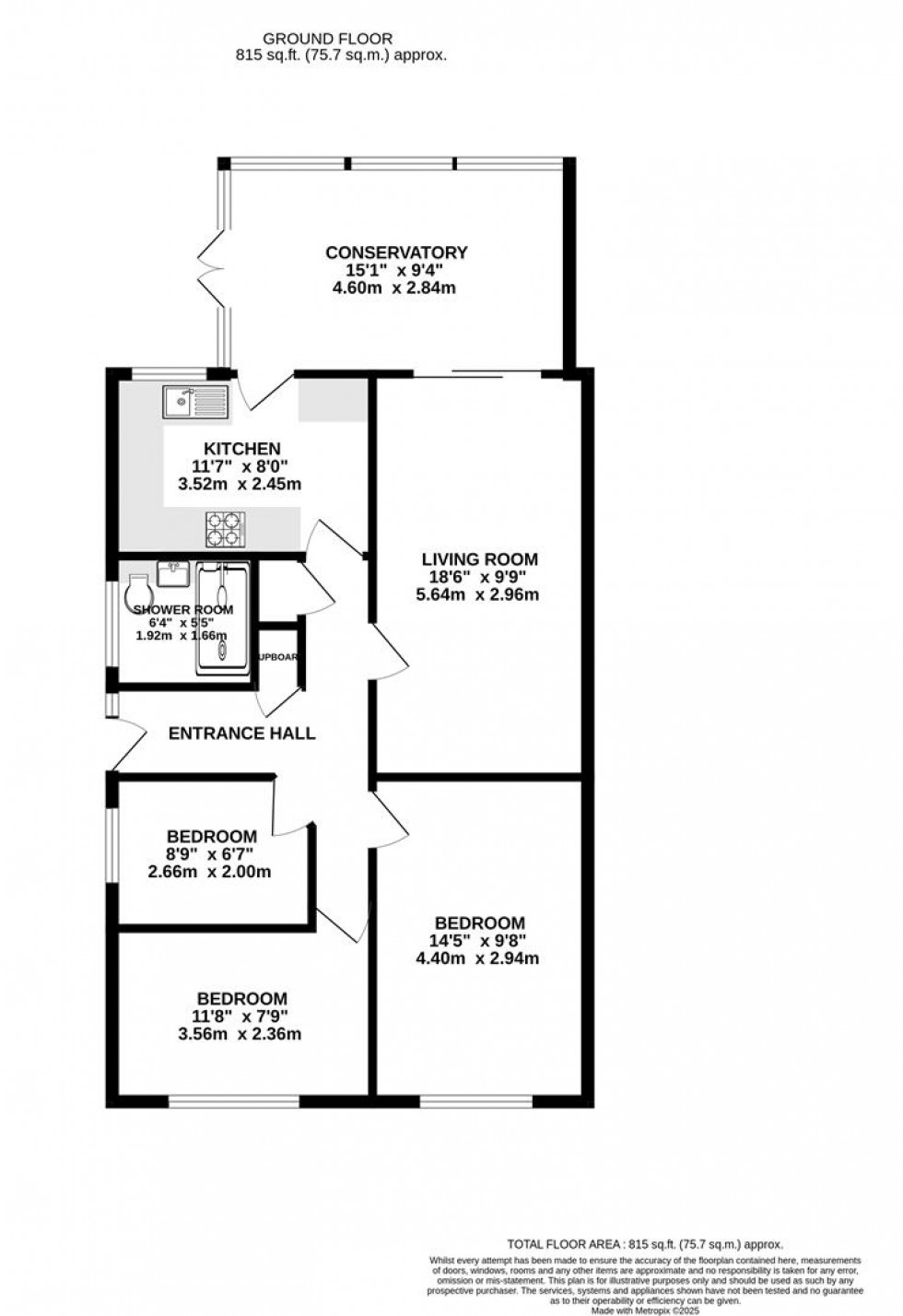 Floorplan for Queenborough, Toothill, Swindon