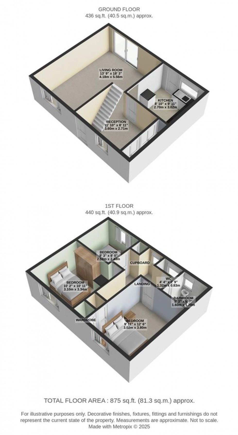 Floorplan for Raleigh Avenue, Walcot, Swindon