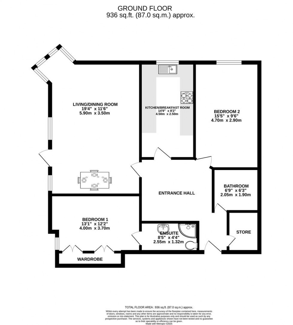 Floorplan for Westlecot Road, Swindon
