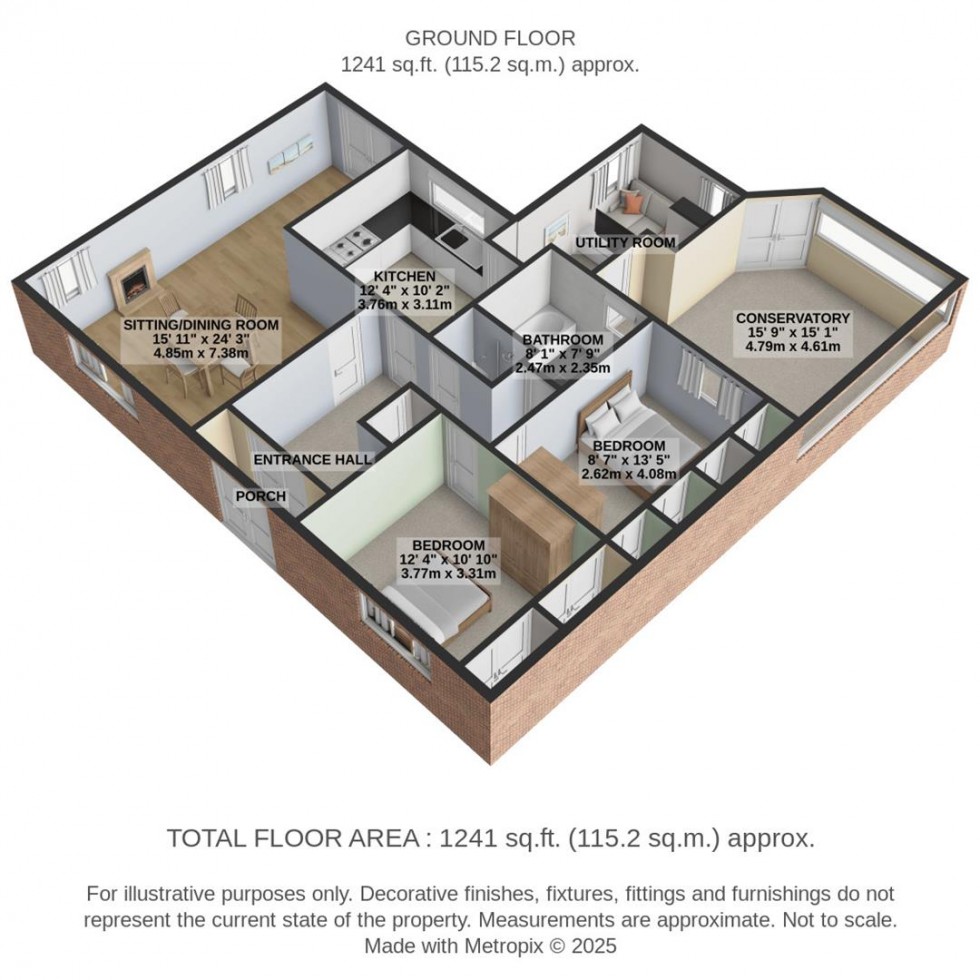 Floorplan for The Quarries, Swindon
