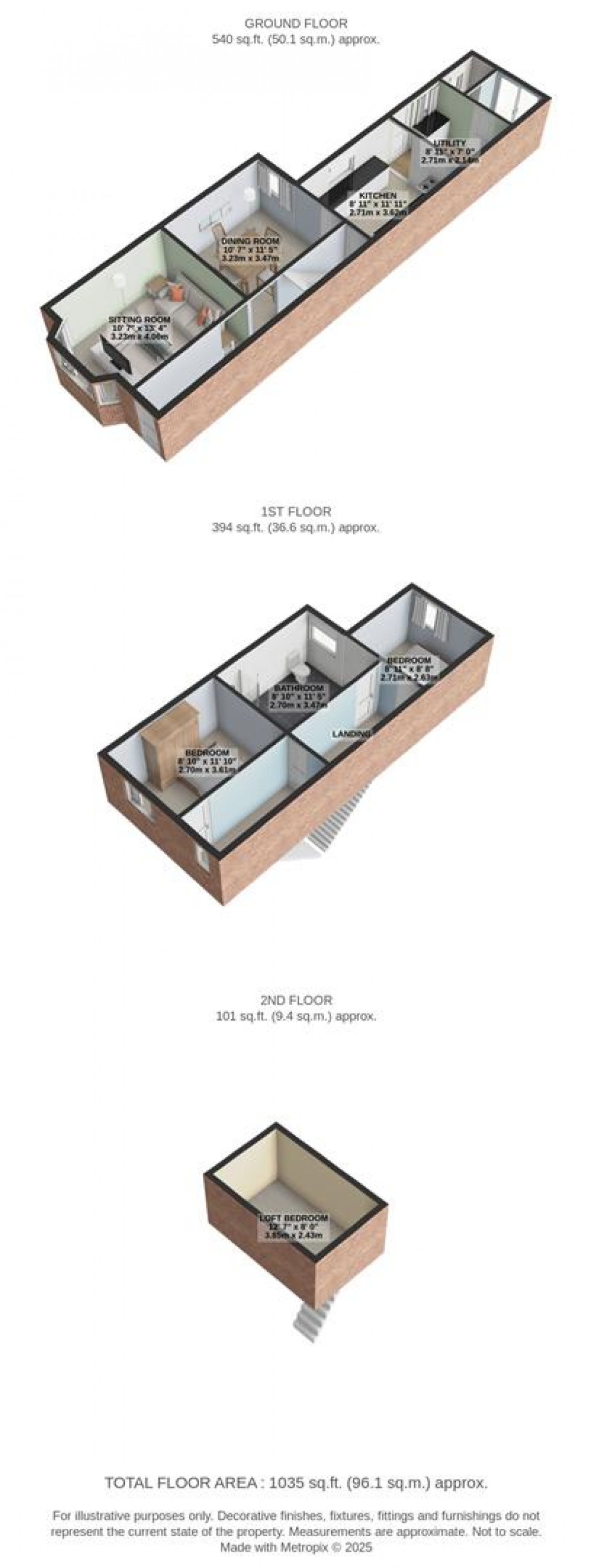 Floorplan for Beatrice Street, Swindon