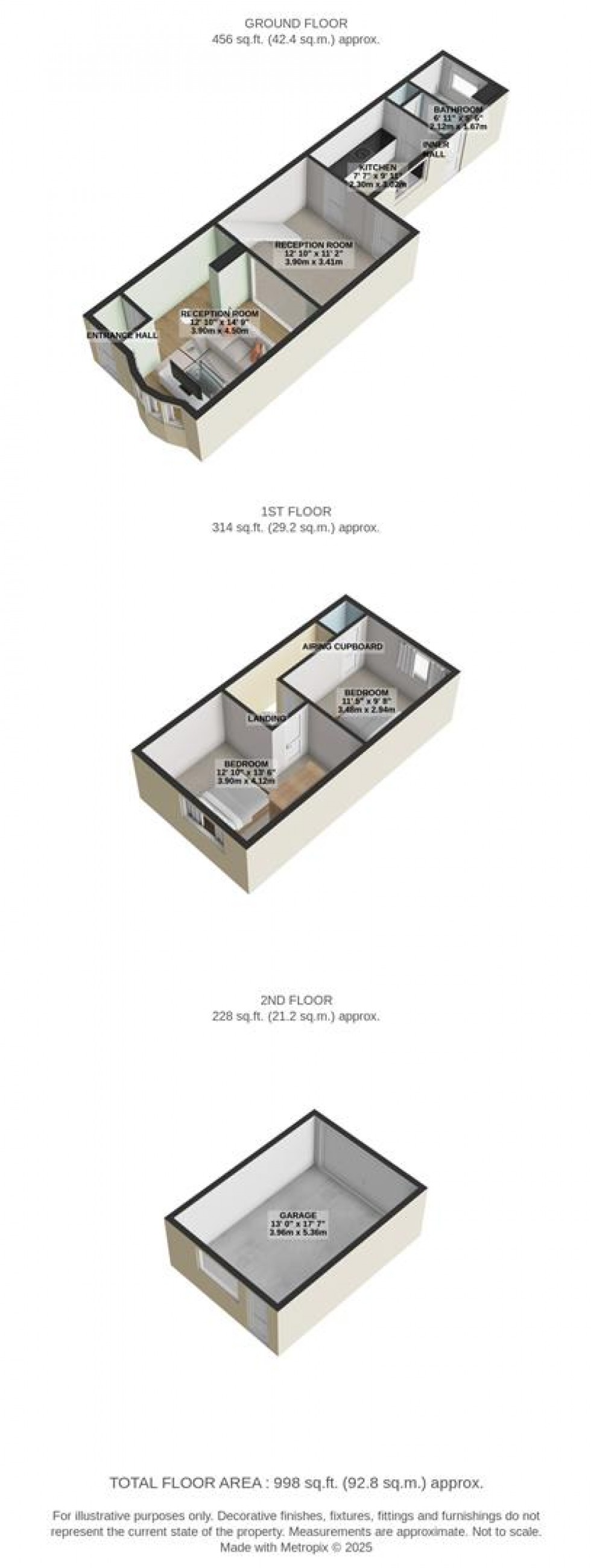 Floorplan for Ferndale Road, Swindon