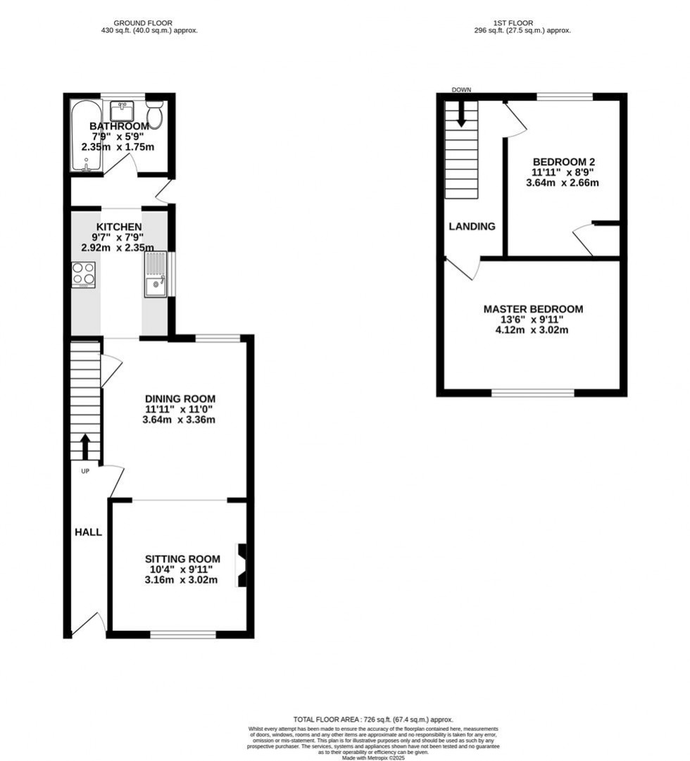 Floorplan for Quarry Road, Swindon