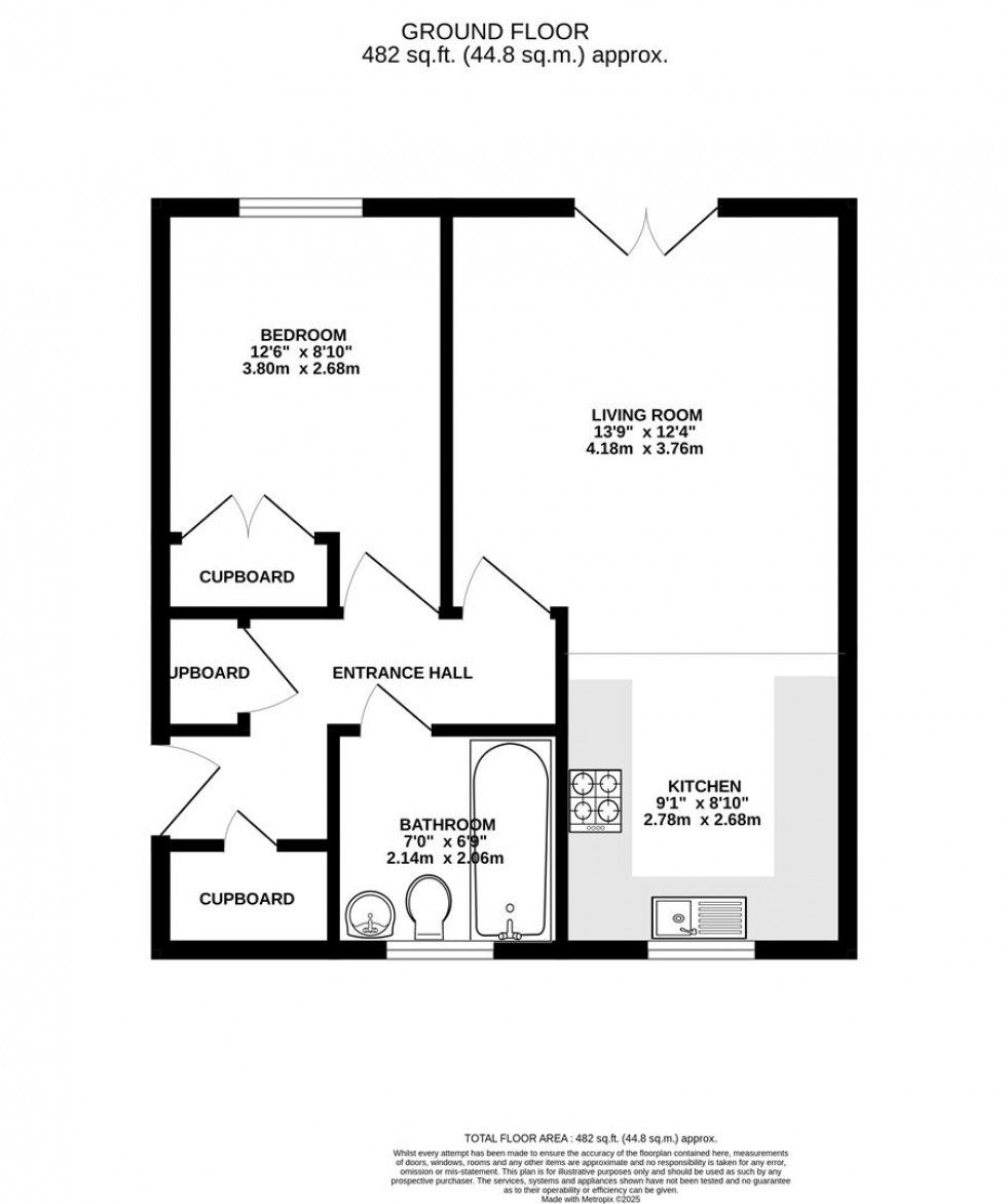Floorplan for Rowan Court, 17 Seacole Crescent, Swindon
