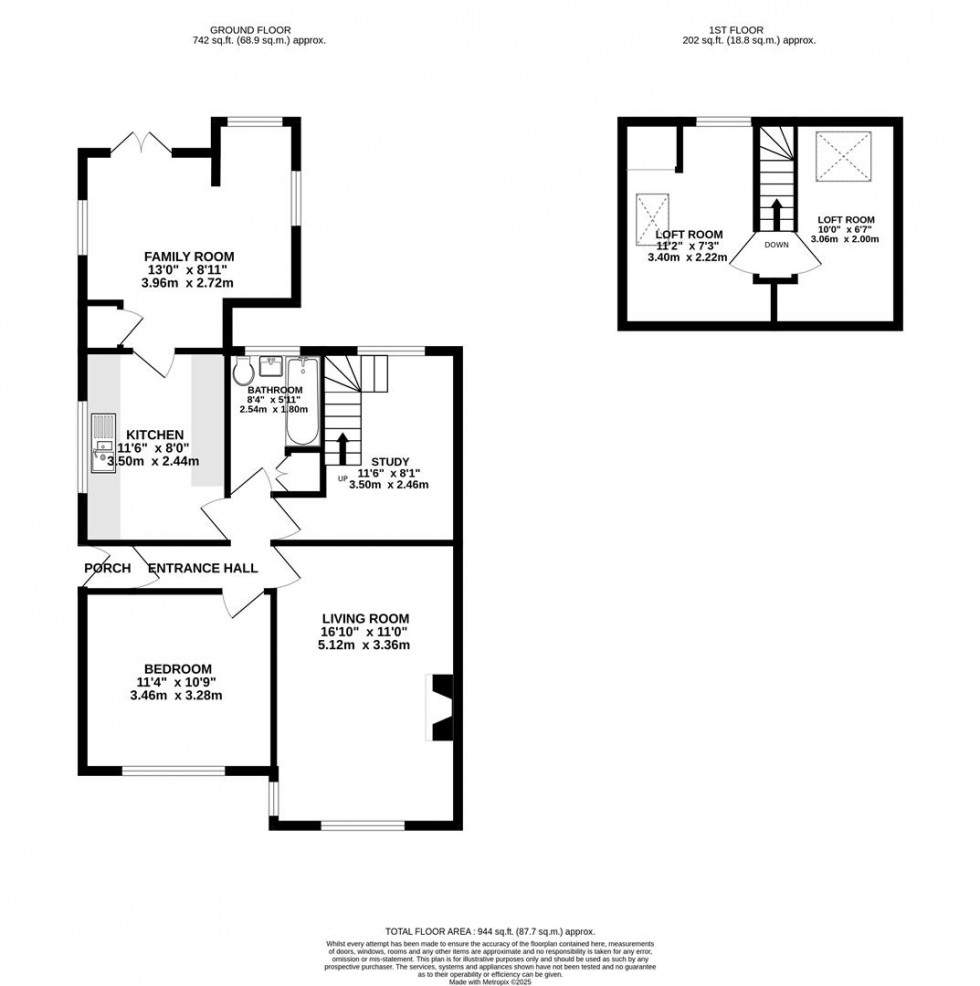 Floorplan for Berkeley Road, Wroughton, Swindon