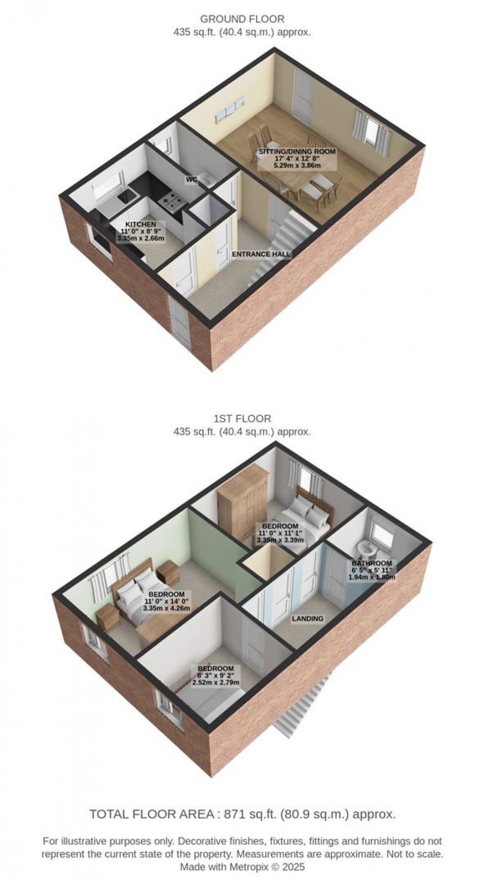 Floorplan for Scorhill Lane, Wichelstowe, Swindon