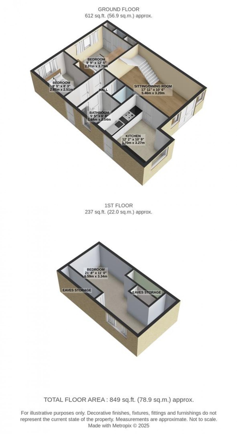 Floorplan for Heronscroft, Covingham, Swindon