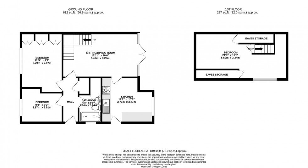 Floorplan for Heronscroft, Covingham, Swindon
