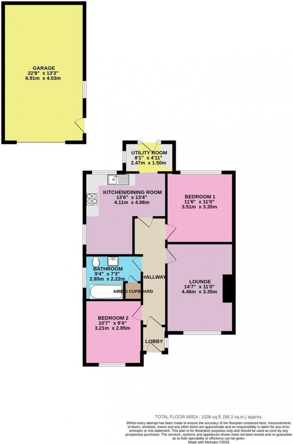 Floorplan for Haydon View Road, Swindon