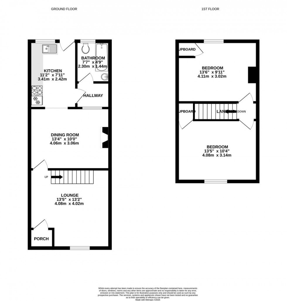 Floorplan for Omdurman Street, Swindon