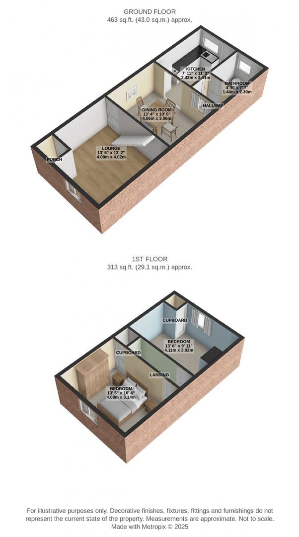 Floorplan for Omdurman Street, Swindon