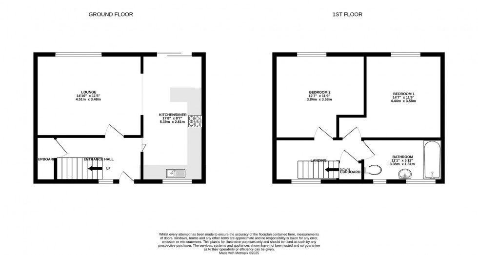 Floorplan for Kennedy Drive, Swindon
