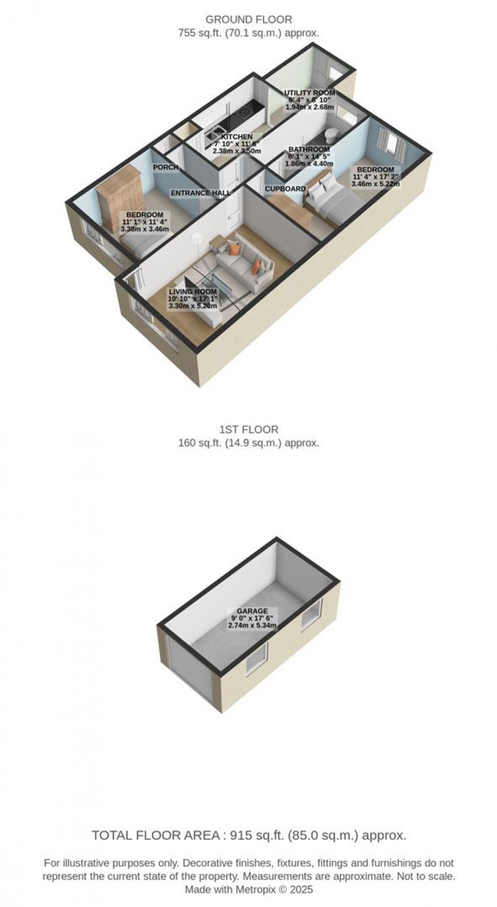Floorplan for Baileys Way, Wroughton, Swindon